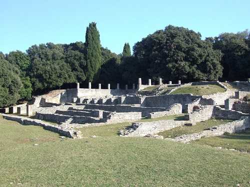luxury Roman villa on Brijuni islands